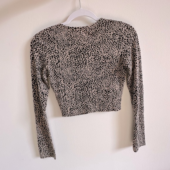 Superdown Animal Print Top - Picture 3 of 7